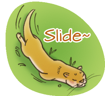 Otter Smooth Sticker - Otter Smooth Slide Stickers