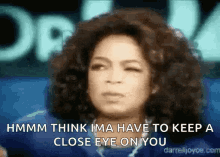 Oprah Suspicious GIF - Oprah Suspicious Squinting GIFs