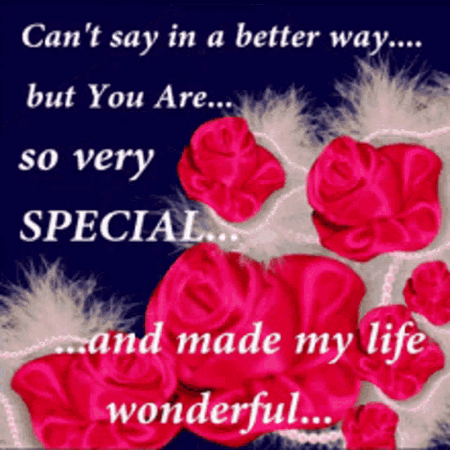 You are so special