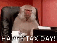 tax day animated gif