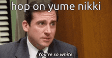 Hop On Yume Nikki The Office GIF - Hop On Yume Nikki The Office Ynoproject GIFs