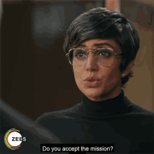 Do You Accept The Mission Mandira Bedi GIF - Do You Accept The Mission Mandira Bedi Qubool Hai GIFs