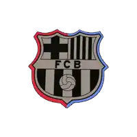 a shield with a soccer ball and the words fcb on it