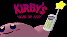 Kirby Police GIF - Kirby Police Kirbys Calling The Police GIFs