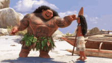 Disney Moana GIF - Disney Moana Maui GIFs