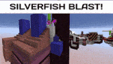 Silverfish Blast Minecraft GIF - Silverfish Blast Silverfish Minecraft GIFs
