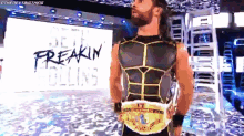 Seth Rollins Entrance GIF - Seth Rollins Entrance Intercontinental Champion GIFs