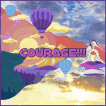 Courage Be Strong GIF - Courage Be Strong Yoga GIFs