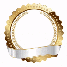 a gold badge with the word hak written on it
