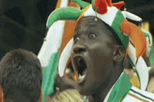 Ivorian Fan Drogba GIF - Ivorian Fan Drogba Reaction GIFs