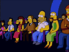 Homer Cinema GIF - Homer Cinema Simpsons GIFs