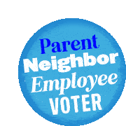 Vote Employee Sticker - Vote Employee Election Season Stickers