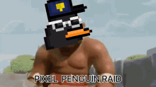 Pixel Penguin Raid GIF