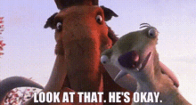 Ice Age Sid GIF - Ice Age Sid Look At That GIFs