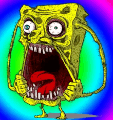 shocked sponge