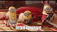 Lean Lounge Minion GIF - Lean Lounge Minion Silly Minion GIFs