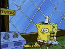 spongebob april fools april fools