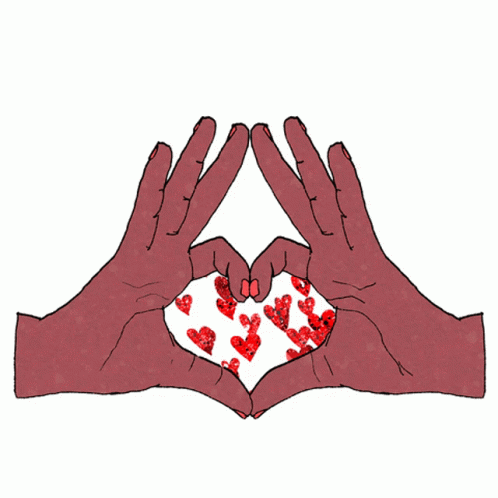 hand heart gif tumblr