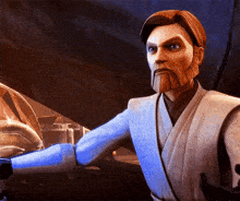 Obi Wan Lightsaber GIF
