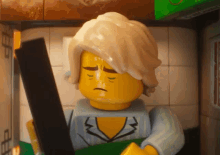 Hang Up Phone GIF - Lego Ninjago Sigh Done GIFs
