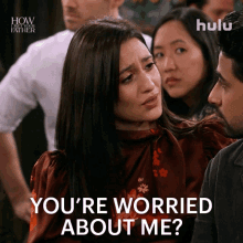 Youre Worried About Me Hannah GIF - Youre Worried About Me Hannah How I Met Your Father GIFs
