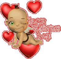 Heart Happy Sticker - Heart Happy Valentines Stickers