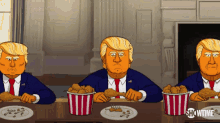 Eat Fried Chicken GIF - Eat Fried Chicken Donald Trump GIFs
