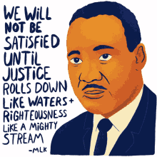 mlk martin luther king mlk jr dr king we will not be satisfied until justice