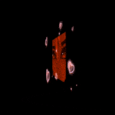 a red cloth is waving in the wind