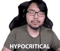 Hypocritical Yongyea Sticker - Hypocritical Yongyea Not Sincere Stickers