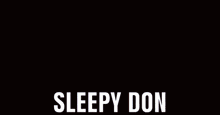 donald trump is sitting in a stadium with his eyes closed and the words sleepy don written above him .