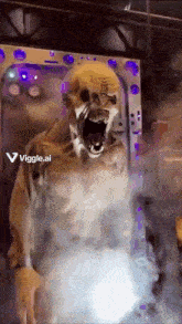 a picture of a skeleton with a viggle.ai logo on the bottom right