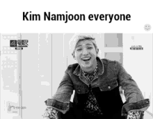 Kim Namjoon Everyone GIF - Kim Namjoon Everyone Smiling GIFs