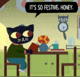 Nitw Night In The Woods GIF - Nitw Night In The Woods Its So Festive Honey GIFs