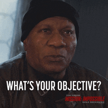 What'S Your Objective Luther Stickell GIF - What'S Your Objective Luther Stickell Ving Rhames GIFs