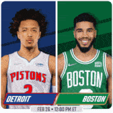 Detroit Pistons Vs. Boston Celtics Pre Game GIF