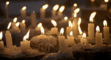 Candles Burning Spooky GIF
