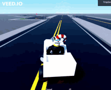 a video game called veed.io is being played on a computer