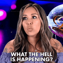 What The Hell Is Happening Snooki GIF - What The Hell Is Happening Snooki Nicole Polizzi GIFs