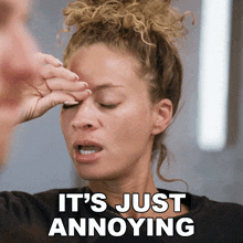 Its Just Annoying Amber Borzotra GIF - Its Just Annoying Amber Borzotra The Challenge World Championship GIFs