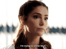 New Amsterdam Lauren Bloom GIF - New Amsterdam Lauren Bloom Im Trying To Atone For It GIFs