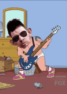 Rock And Roll Guitar Playing GIF - Rock And Roll Guitar Playing GIFs