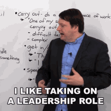 I Like Taking On A Leadership Role Alex GIF - I Like Taking On A Leadership Role Alex Learn English With Alex GIFs