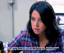 Parks And Rec April Ludgate GIF - Parks And Rec April Ludgate Prom Is Nothing But A Huge Party GIFs