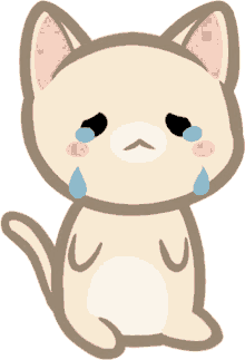 mimi crying crying cat cute cat crying cat thumbs up