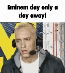 Eminem Eminem Day GIF - Eminem Eminem Day Marshal Mathers GIFs