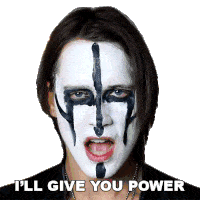 Ill Give You Power Pellek Sticker - Ill Give You Power Pellek Pellekofficial Stickers