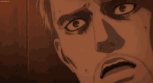 a close up of a person 's face with the words sanime.tv in the corner