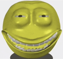 Funny Face Yellow Face GIF