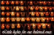 Burning Candles Candles GIF - Burning Candles Candles Candles For Our Beloved Ones GIFs